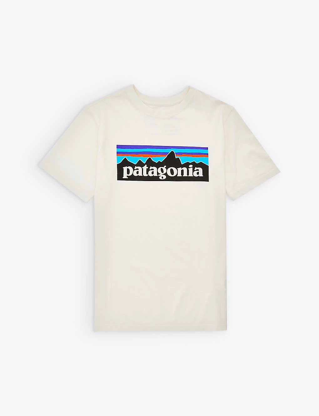 Patagonia Logo-print Organic-cotton T Shirt 5-18 Years 1 Patagonia Logo-print Organic-cotton T Shirt 5-18 Years
