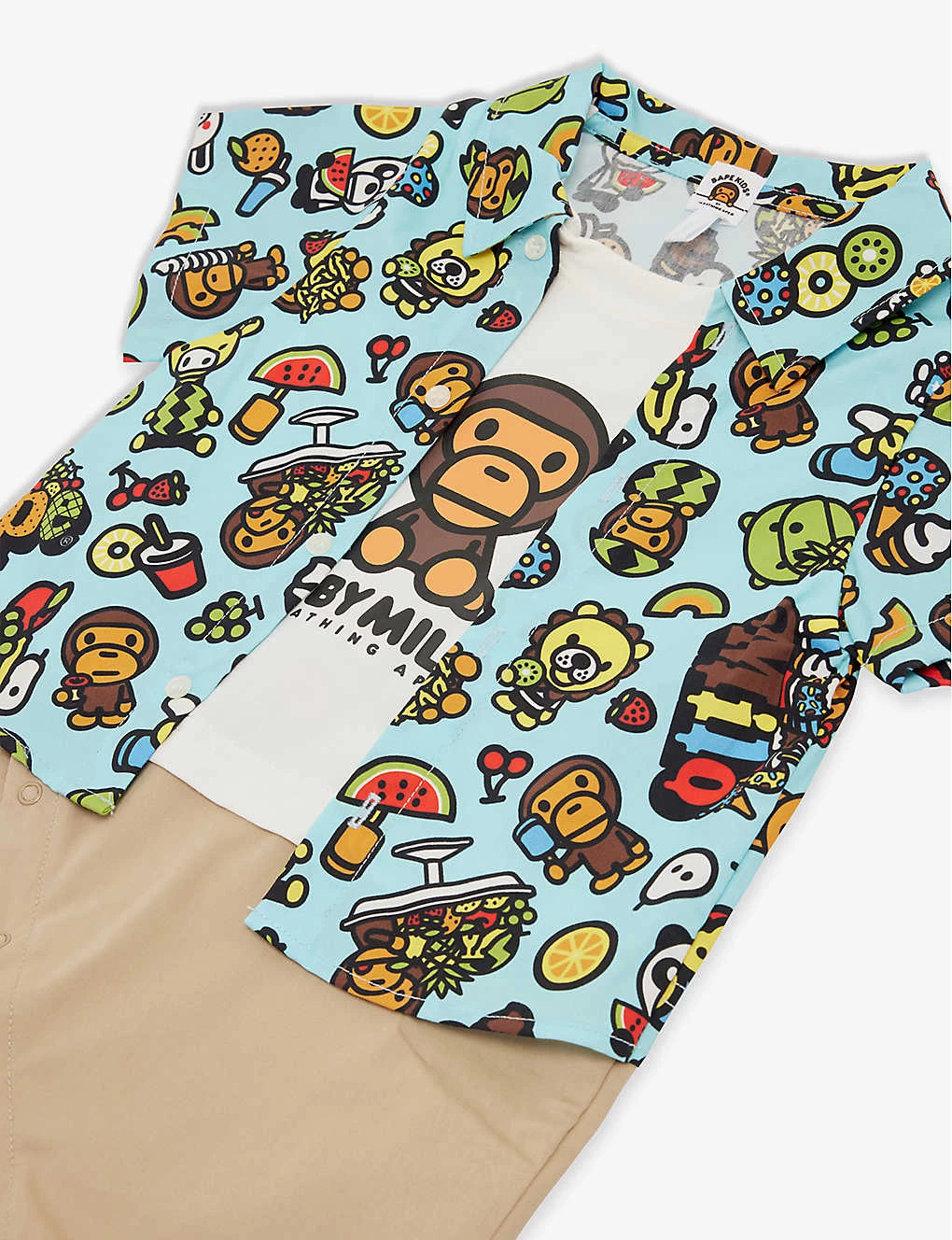 Milo Graphic-pattern Cotton Romper 6-18 Months 2 Milo Graphic-pattern Cotton Romper 6-18 Months - Image 2