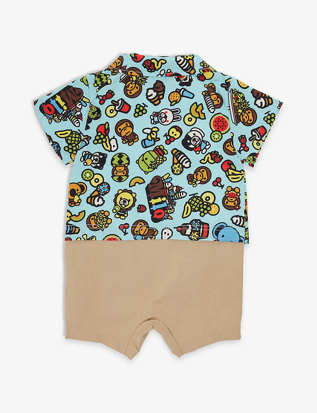 Milo Graphic-pattern Cotton Romper 6-18 Months 3 Milo Graphic-pattern Cotton Romper 6-18 Months - Image 3