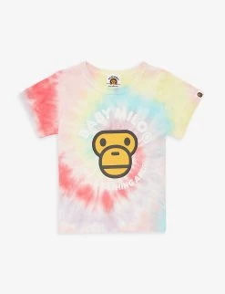 Milo Brand-patch Tie-dye Cotton-jersey T-shirt 2-9 Years