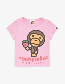 Milo Brand-print Short-sleeve Cotton-jersey T-shirt 2-9 Years