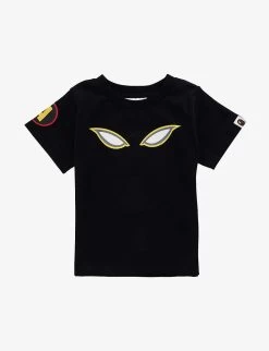 Shadow Graphic-design Short-sleeve Cotton-jersey T-shirt 4-9 Years