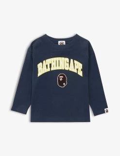 Branded-print Cotton-blend T-shirt 2-9 Years