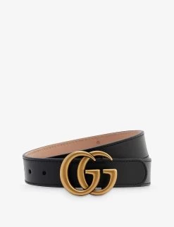 Gucci GG-logo Leather Belt 2-8 Years