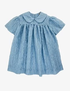 Pleated Woven Dress 10-18 Years