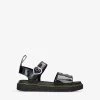 Dr. Martens Marlow Heart Leather Sandals 6-10 Years