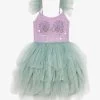 Disney X Tutu Du Monde Jewel Of The Sea Sequin-embellished Tulle Dress 4-11 Years
