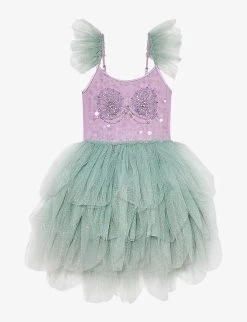 Disney X Tutu Du Monde Jewel Of The Sea Sequin-embellished Tulle Dress 4-11 Years