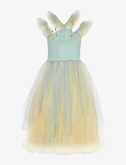 Disney X Tutu Du Monde Almost There Sequin-embellished Tulle Dress 4-11 Years -Kid Couture R04110810 PASTELYELLOWMIX ALT02