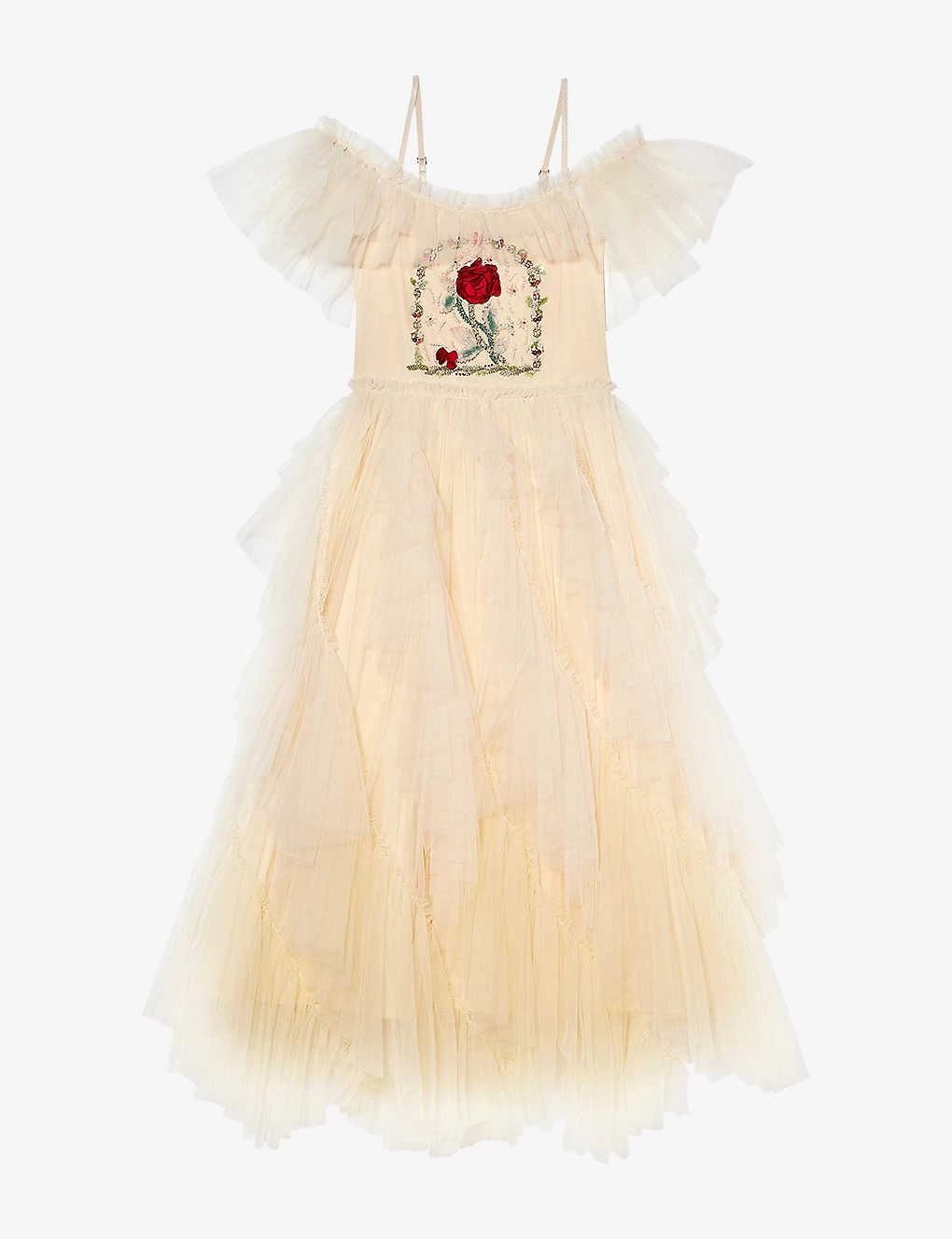 Disney X Tutu Du Monde Everlasting Rose Sequin-embellished Tulle Dress 4-11 Years 1 Disney X Tutu Du Monde Everlasting Rose Sequin-embellished Tulle Dress 4-11 Years