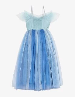 Disney X Tutu Du Monde Frozen Forever Sequin-embellished Tulle Dress 4-11 Years 5 Disney X Tutu Du Monde Frozen Forever Sequin-embellished Tulle Dress 4-11 Years -Kid Couture R04110814 ARANDELLEBLUE ALT02