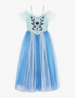 Disney X Tutu Du Monde Frozen Forever Sequin-embellished Tulle Dress 4-11 Years