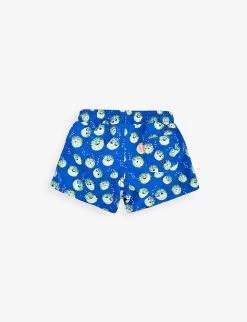 Puffer Fish Graphic-print Recycled-polyester Swim Shorts 5 Puffer Fish Graphic-print Recycled-polyester Swim Shorts -Kid Couture R04115083 BLUE ALT02