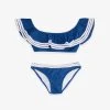 Ric Rac Frilled Stretch Recycled-polyester Bikini 7-14 Years