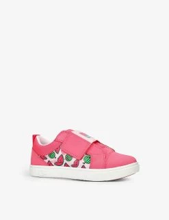 Ugg Rennon Watermelon Low-top Leather Trainers 2-7 Years -Kid Couture R04120216 PINK ALT02