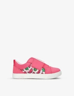 Ugg Rennon Watermelon Low-top Leather Trainers 2-7 Years