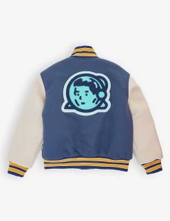 Billionaire Boys Club Astro Logo-patch Woven Jacket 8-12 Years 5 Billionaire Boys Club Astro Logo-patch Woven Jacket 8-12 Years -Kid Couture R04121622 BLUE ALT02