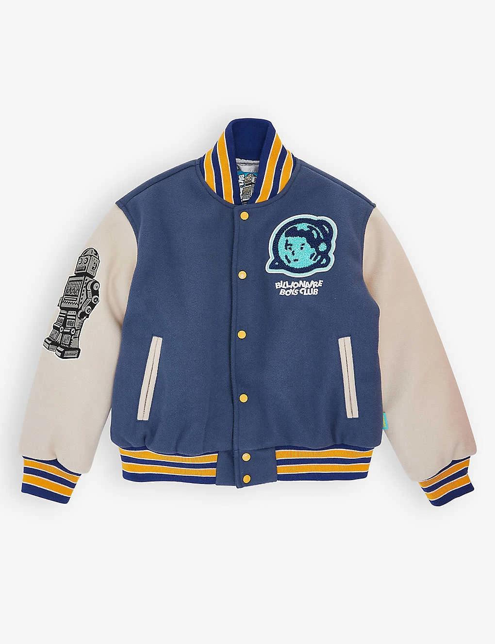 Billionaire Boys Club Astro Logo-patch Woven Jacket 8-12 Years 1 Billionaire Boys Club Astro Logo-patch Woven Jacket 8-12 Years