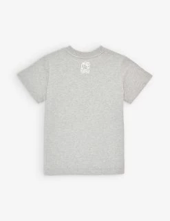 Billionaire Boys Club Arch Logo-print T-shirt 4-12 Years -Kid Couture R04121626 HEATHERGREY ALT02