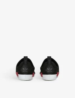 ADIDAS NMD Three-stripe Recycled-mesh Crib Shoes 6 Months-1 Year -Kid Couture R04121798 BLACK ALT03