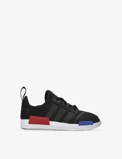 ADIDAS NMD Three-stripe Recycled-mesh Crib Shoes 6 Months-1 Year