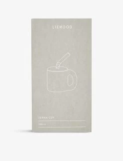 Liewood Jenna Screw-top Straw Silicone Cup 7.5cm -Kid Couture R04122031 SANDYOAT ALT04