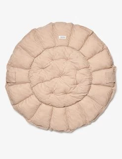 Liewood Ola Stripe Organic-cotton Baby Nest -Kid Couture R04122038 STRIPETUSCROSESANDY ALT02