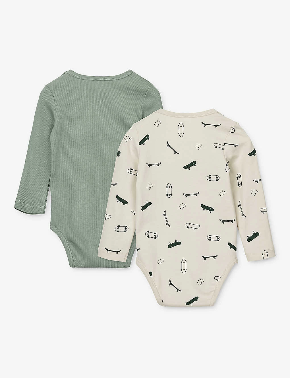 Liewood Yanni Graphic-print Organic-cotton Bodystocking Pack Of Two 6-12 Months 4 Liewood Yanni Graphic-print Organic-cotton Bodystocking Pack Of Two 6-12 Months - Image 4