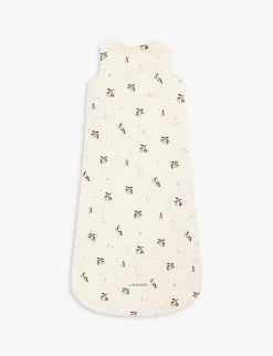 Liewood Flora Floral-print Muslin Organic-cotton Sleeping Bag 3-18 Months -Kid Couture R04122051 PEACHSEASHELL ALT02