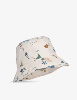 Liewood Damon Graphic-print Wide-brim Recycled-nylon Bucket Hat 3 Months - 2 Years