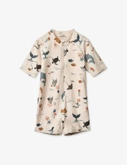 Liewood Max Recycled Polyester-blend Swim Jumpsuit