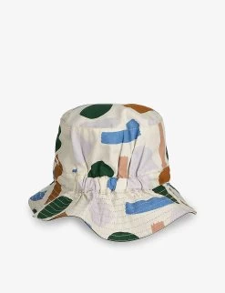 Liewood Sander Reversible Organic-cotton Bucket Hat 9 Months - 10 Years -Kid Couture R04122067 PAINTSTROKESANDY ALT02