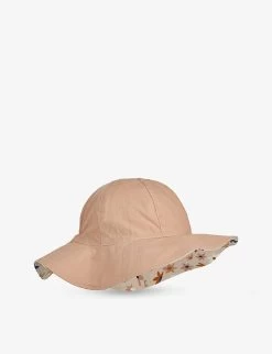Liewood Amelia Reversible Organic-cotton Sun Hat 3 Months - 10 Years -Kid Couture R04122083 FLOWERMRKTSANDYMIX ALT02