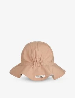 Liewood Amelia Reversible Organic-cotton Sun Hat 3 Months - 10 Years -Kid Couture R04122083 FLOWERMRKTSANDYMIX ALT03