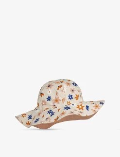Liewood Amelia Reversible Organic-cotton Sun Hat 3 Months - 10 Years