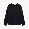 Stone Island Logo-embroidered Cotton-jersey Sweatshirt 4-8 Years