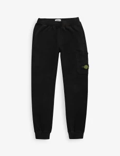 Kid Couture 38 Stone Island Brand-patch Cotton-jersey Jogging Bottoms 14 Years