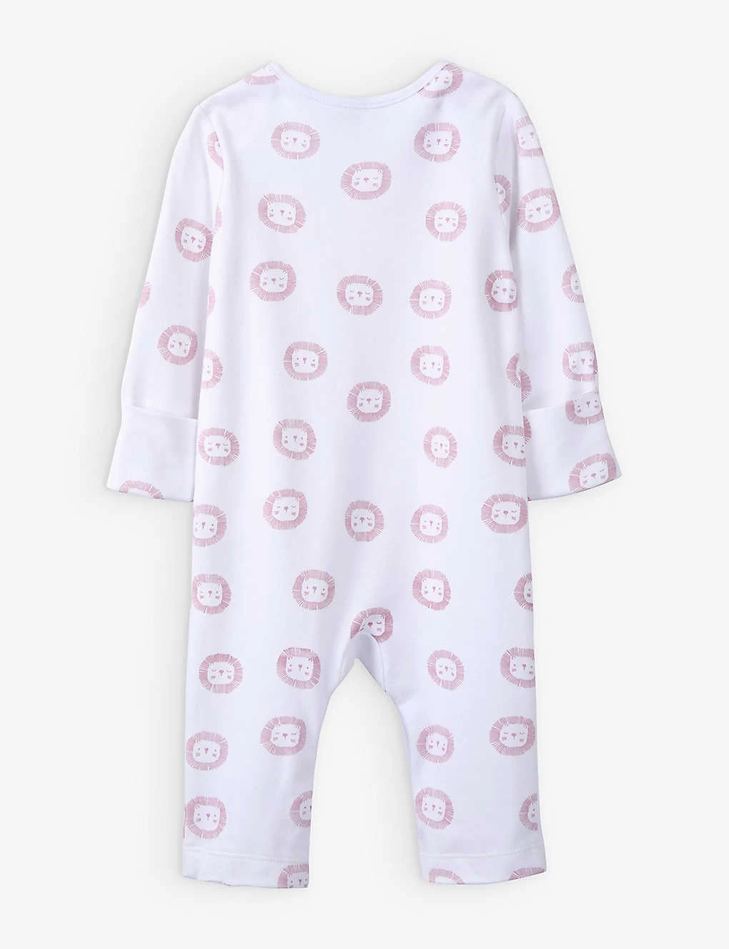 Lion-print Organic-cotton Romper 0-24 Months 2 Lion-print Organic-cotton Romper 0-24 Months - Image 2