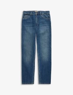 Gucci Straight-leg Logo-patch Jeans 6-12 Years