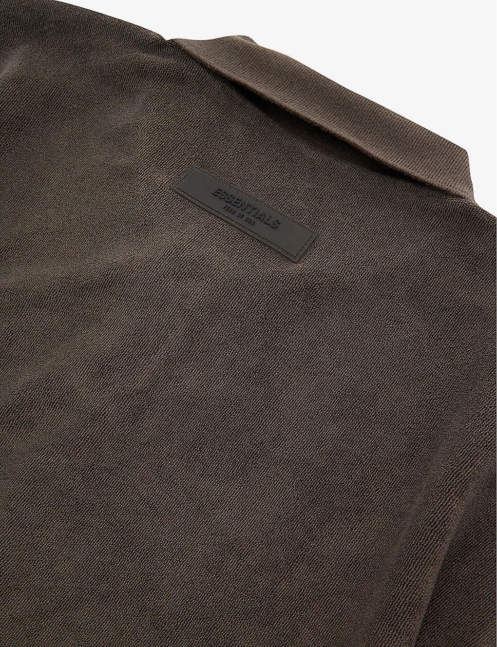 Kids ESSENTIALS Brand-appliqué Regular-fit Woven Polo Shirt 4-16 Years 2 Kids ESSENTIALS Brand-appliqué Regular-fit Woven Polo Shirt 4-16 Years - Image 2