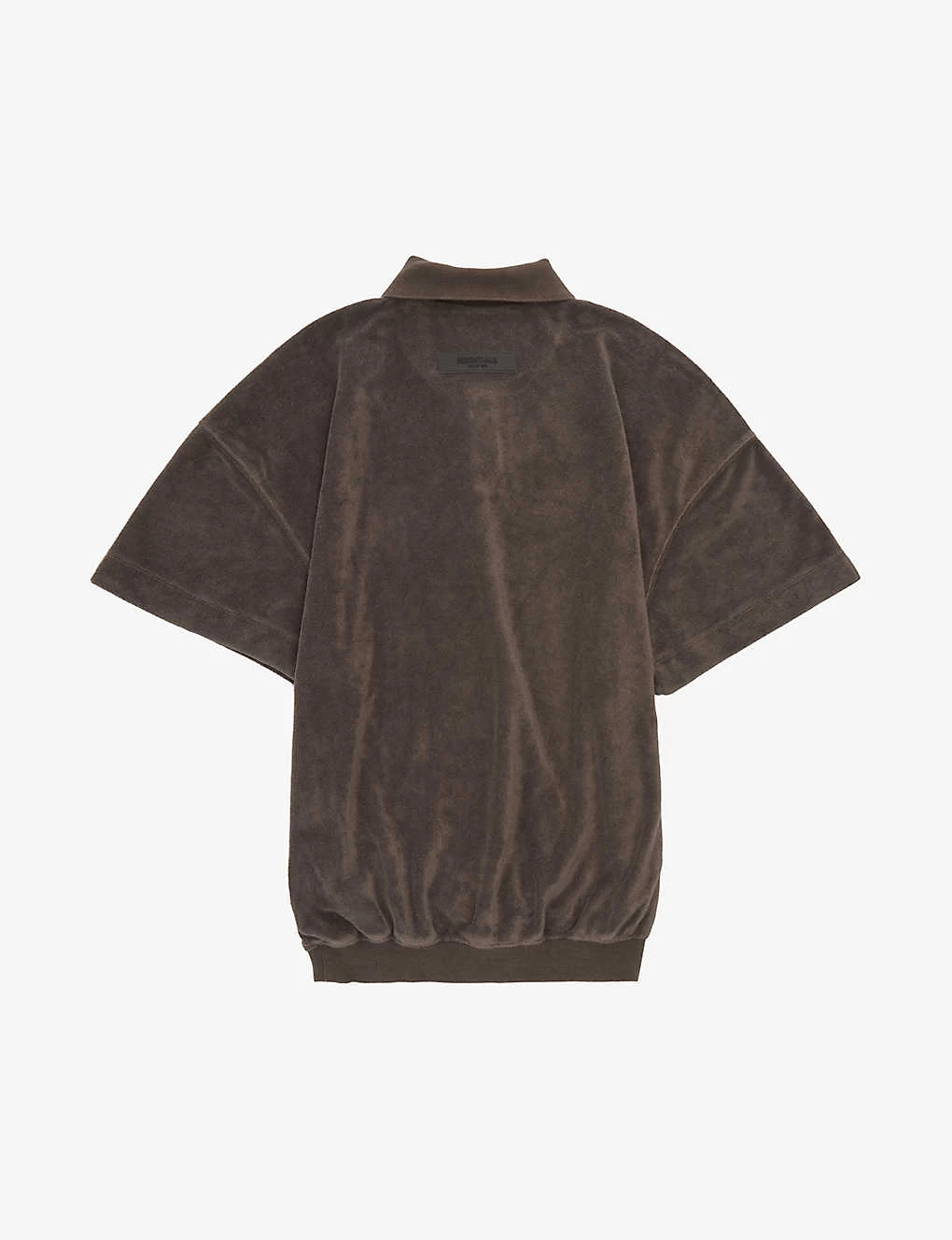 Kids ESSENTIALS Brand-appliqué Regular-fit Woven Polo Shirt 4-16 Years 3 Kids ESSENTIALS Brand-appliqué Regular-fit Woven Polo Shirt 4-16 Years - Image 3