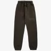 Kids ESSENTIALS Brand-appliqué Cotton-blend Jogging Bottoms