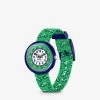 Flik Flak FBNP210 Bikyway Bio-sourced Plastic And Recycled-PET Quartz Watch