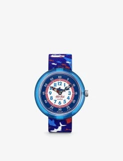 Flik Flak FPNP131 Disco Pop Bio-sourced Plastic And Recycled-PET Quartz Watch -Kid Couture R04126985 ALT02