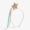 Meri-Meri Glitter Shooting Star And Ribbon Woven Headband
