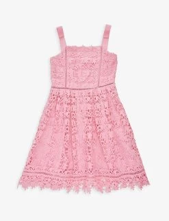 SELF PORTRAIT Azealea Sleeveless Lace Dress 3-12 Years