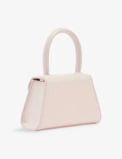 SELF PORTRAIT The Bow Diamanté-embellished Leather Cross-body Kids' Bag -Kid Couture R04131135 PINK ALT02