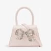 SELF PORTRAIT The Bow Diamanté-embellished Leather Cross-body Kids' Bag
