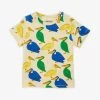 Mini Rodini Pelican-print Short-sleeve Stretch-cotton T-shirt