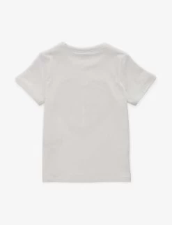 Mini Rodini Graphic-print Stretch-cotton T-shirt -Kid Couture R04131141 WHITE ALT02